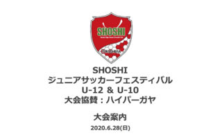 ジュニアサッカーフェスティバル開催！