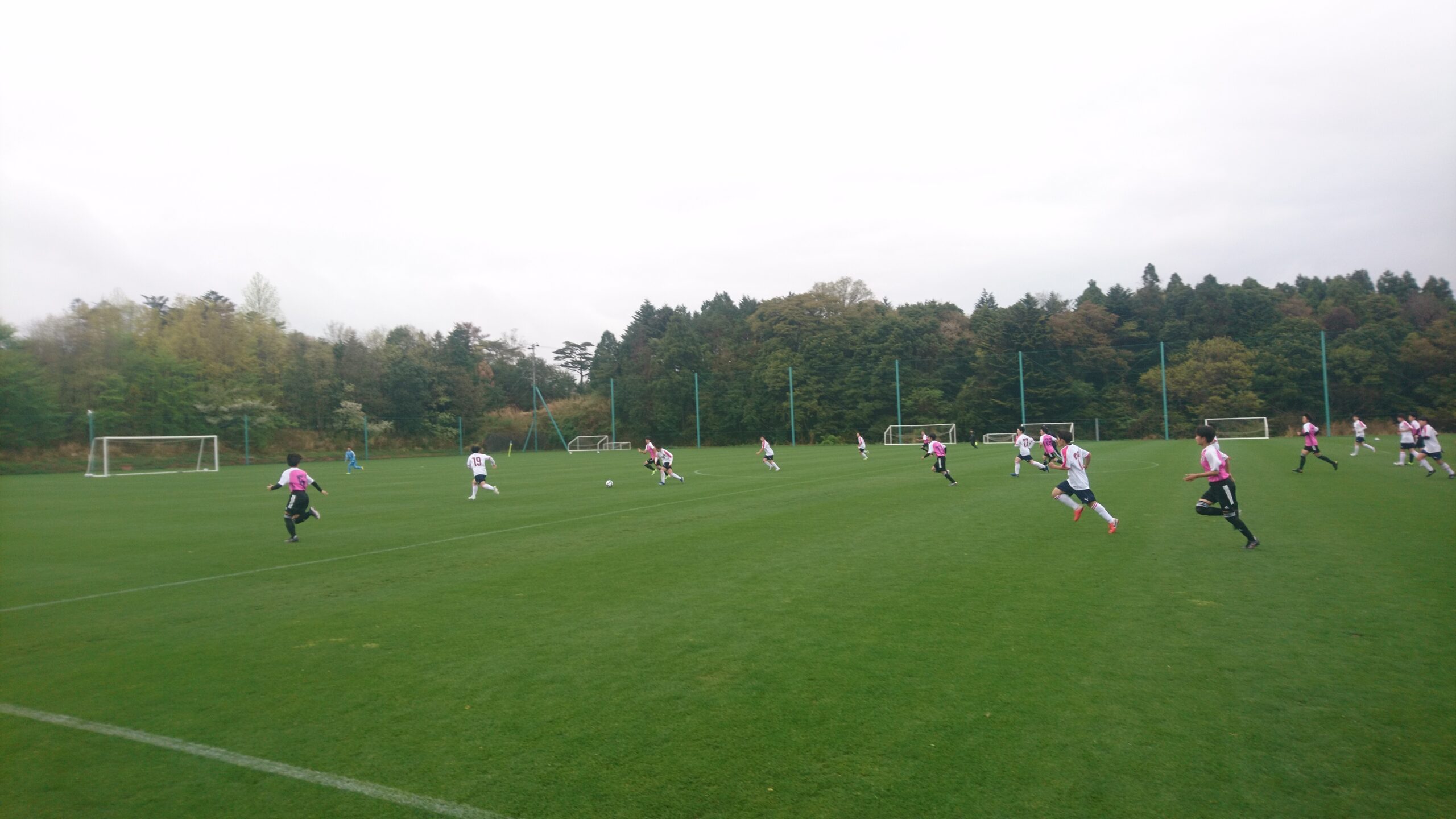 U 16日本女子代表候補とのトレーニングマッチ Shoshi Fc